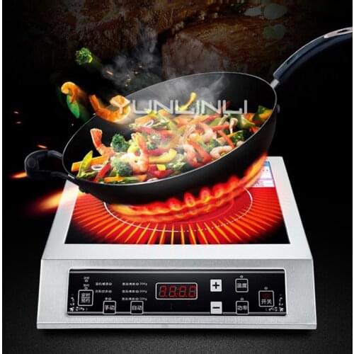 Stir-fried Induction Cooker 3500W High-power Commercial Battery Stove Hot Pot Soup Cook Home