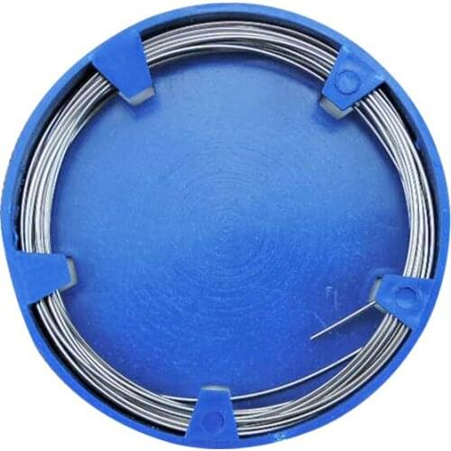 1pc Dental Stainless Steel Wire Surgical Instruments Mouth Care Tools 0.5/0.6/0.7/0.8/0.9/1.0mm For Orthodontic Teeth