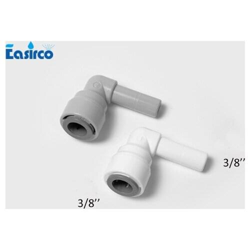 10 PCS/pack)3/8''-3/8'' Elbow reducer connector for RO water system. Pipe joint.. Free Shipping