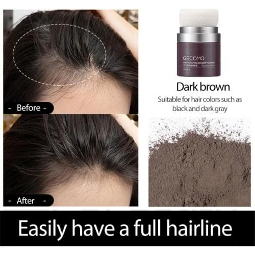 3 Colors Hair Shadow Powder Dry Shampoo Powder Fluffy Hair Treatment Powder Greasy Disposable Hair Quick Dry Powder TSLM1