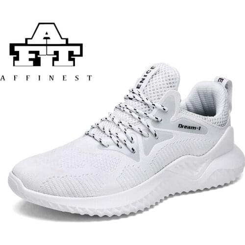 AFFINEST High Quality Casual Shoes For Men Trendy Shoes Male Breathable Slip-on Comfortable Leisure Soft Flats Walking Shoes