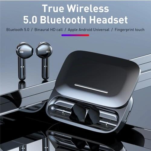 TWS BE36 Stereo Bluetooth Headphone Auto Pairing Waterproof IPX5 Wireless Earbuds Earphone Slide Charging Box for iphone Android