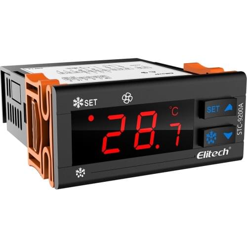 Elitech STC-9200A Digital Temperature Controller Centigrade Thermostat 3-Stage 110V