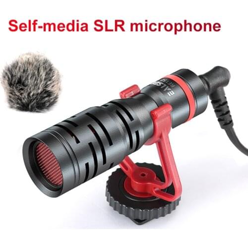 Camera Video Microphone RE-150 DSLR recording microphone for SLR photography Vlog microphone iPhone 7 6 Andriod Smartphone