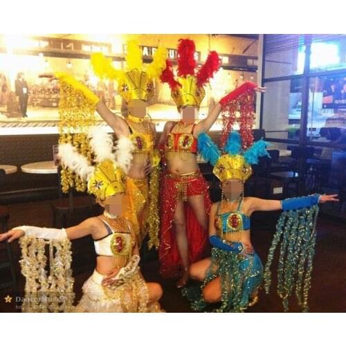 Carnival opening dance samba performance costume