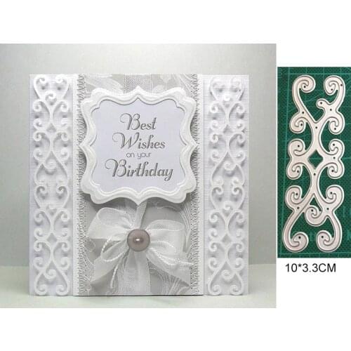 Lace border Metal Cut Dies Stencils for Scrapbooking Stamp/photo album Decorative Embossing DIY Paper Cards