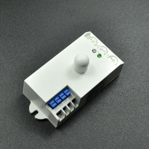Microwave Radar Sensor Switch Auto Induction Microwave Motion Sensor Detector For Panel Ceiling Light Fluorescent Lamps