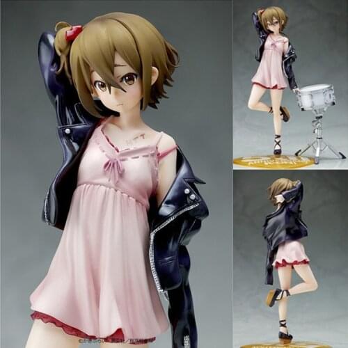 NEW hot 19cm K-ON ! K-ON ! Tainaka Ritsu Action figure toys collection doll Christmas gift with box