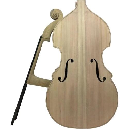 The new 3 / 4 does not complete the special-shaped upright bass body. Hand picked maple back, spruce top