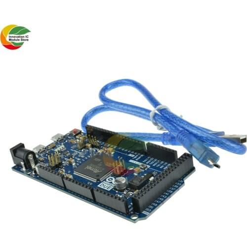 Due R3 Board SAM3X8E 32-Bit ARM Cortex-M3 Control Board Module with Micro USB Cable for Arduino DC 3.3 -5V