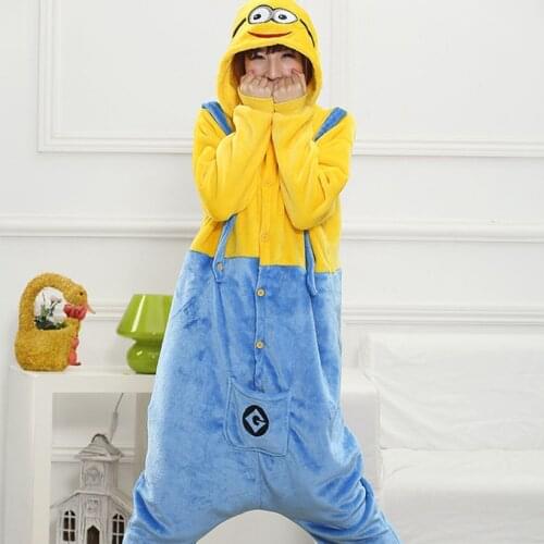 Christmas Adult Blue Pocket Kigurumis Cosplay Hooded One Piece Pajamas Onesis Costume Flannel Clothing XL