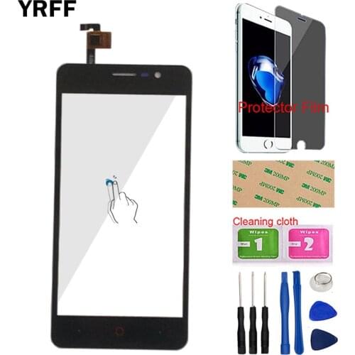 Touch Screen For Doopro P3 Touch Screen Digitizer Front Glass Lens Sensor Panel Tools 3M Glue Protector Film