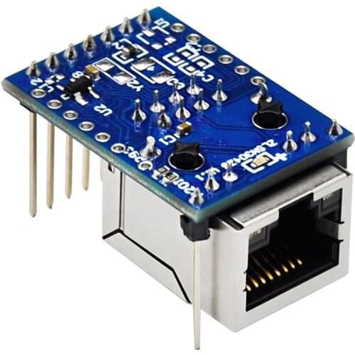 Serial Port TTL to Ethernet RJ45 Converter Device Server ZLSN3007S Support Modbus RTU TCP IoT Device
