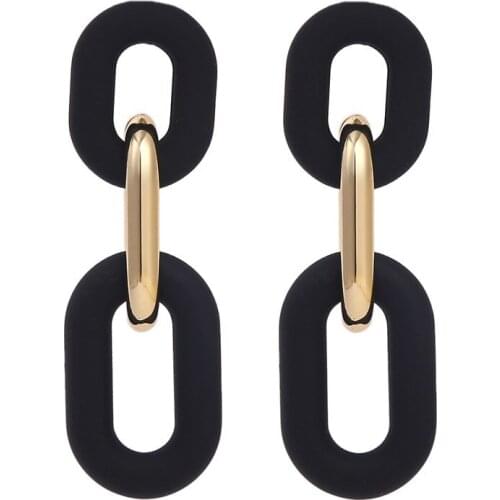 2021 New Korean Statement Earrings For Women Round Elegant Retro Geometric Dangle Drop Earings Brincos Fashion Classic Jewelry