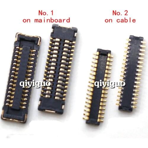 2pcs/lot Coopart 30pin LCD Screen FPC Plug Connector for Meizu M2 Note / Meilan note note5