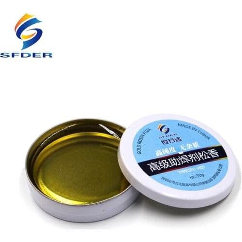 30g High Purity Rosin Flux Solder Paste Flux for Motherboard Rework Phone BGA PCB Welding Repair Environmental Rosin Paste
