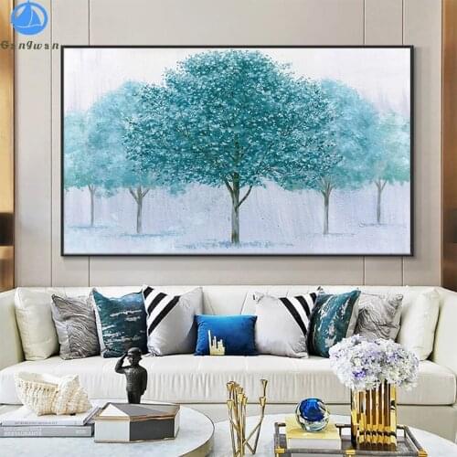 5D DIY Diamond Embroidery Abstract art, tree landscape Picture Of Diamond Painting Cross Stitch Mosaic New Arrival Wall Art