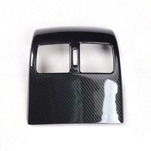 Car Rear Back Air Vent Decoration Frame Cover Sticker For Honda Accord 8th 2008-2013 Car Trim Styling