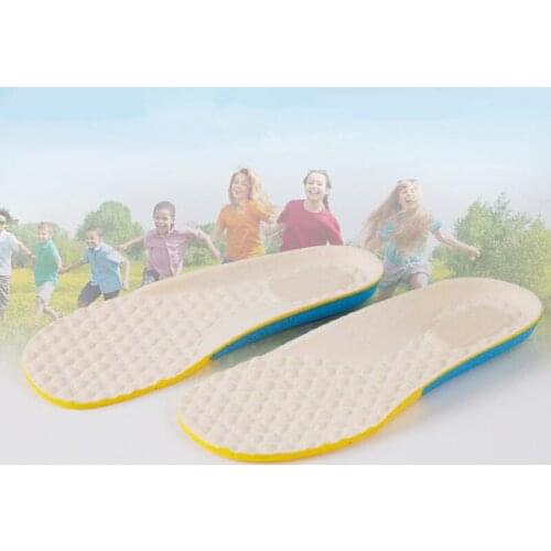 UCLOEAR Kids Sport Breathable Insoles for Children High Quality EVA Comfortable Shoes Pads Anti-Slippery Soft Running Insole