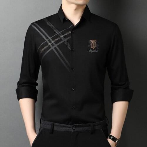 Мужские хлопковые рубашки GELITAYIN China At AliExpress