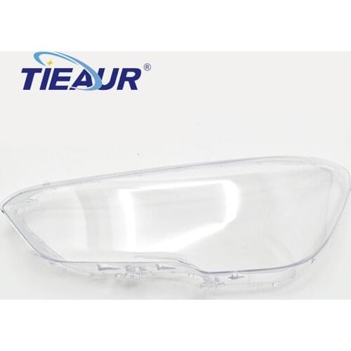 Headlight Transparent Glasses for TUCSON IX35 2018 2019 Car Clear head light lamp Headlight Lens Cover Headlight Shell Cove