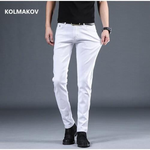 2021 autumn Slim Fit men Jeans Classic Fashion Denim Skinny Jeans Male spring mens casual High Quality Trousers