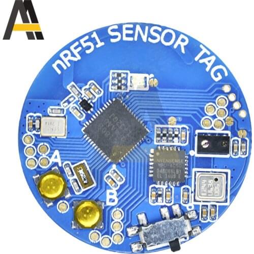 NRF51802 AP3216 SOC Temperature Atmospheric Pressure Acceleration Sensor Module Bluetooth-compatible 4.0Gyro Light Sensor