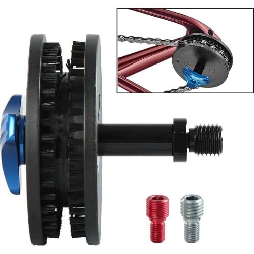 MTB Bike Dummy Hub Quick Chain Washing Cleaning Tool Wheel Cycling Bicycle Chain Keeper Holder Clamp Tool Bicycle Accessaries