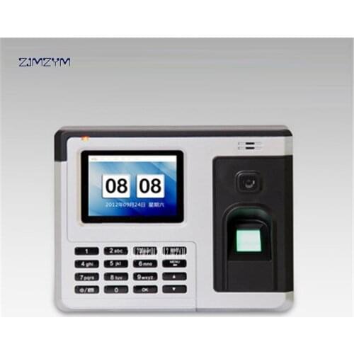 Time Recording Attendance Z800 fingerprint attendance punch card check-in machine card system 2.8-inch TFT color LCD screen 5V