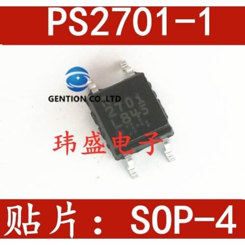 50PCS Light coupling PS2701-1 PS2701-1-F3-A NEC2701 SOP-4 NEC701A in stock 100% new and original