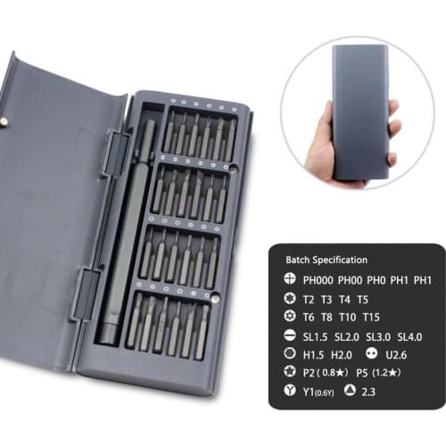25 in1 New Magnetic Bits Screwdriver Set for Iphone Huawei Phones Opening Daily Use Tools Kit Electronics Repair Tool Kit