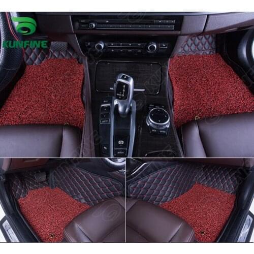 3D Car Floor Mat for Mazda 3 Foot Mat Car Foot Pad with One Layer Thermosol Coil Pad Left Hand Driver Car Styling liner