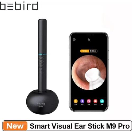 Bebird M9 Pro Smart Visual Ear Stick 300W With Mini Endoscope In-Ear Cleaning Otoscope Ear Picker Tool Set Ear Stick