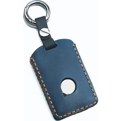 Genuine leather Car key cover fob key bag shell For Volvo XC60 XC90 XC40 S90 V90 V60 t5 t6 2018 2019 2020 car Accessories