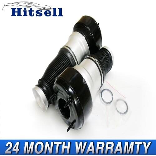 2PCS For Mercedes Benz W221 S Class Front Air Spring Bag Air Suspension Shock Repair Kit 2213207413 2213207313 2213200438 221320