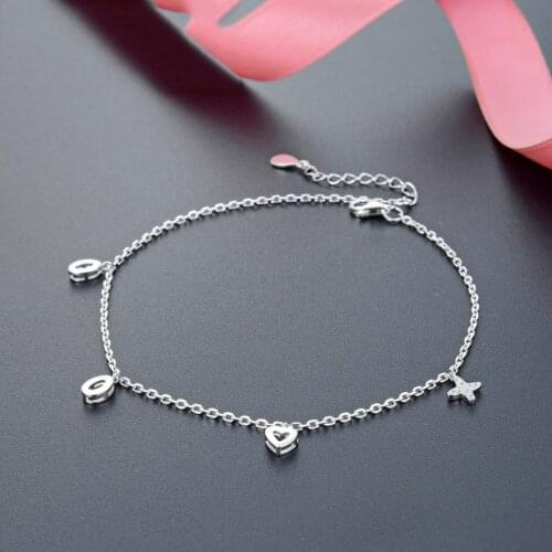 Fashion Bracelet For Women Genuine 925 Sterling Silver Bracelet Jewelry Accessories Anniversary Gift For Lady Party Decoration