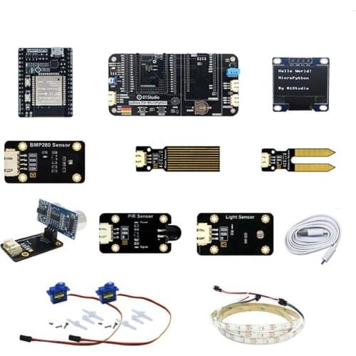 TZT pyWiFi-ESP32 Development Board Kit For Micropython Programming Wireless WiFi IoT Kit