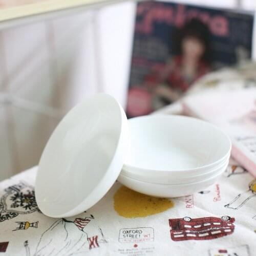 2021 New Jingdezhen Home Bone China Bone China Soy Vinegar Seasoned Hot Pot Small Round Plate