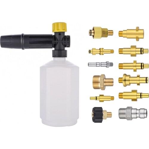 High Pressure Soap Foamer Snow Foam Lance Foam Cannon Foam Gun Nozzle Car Clean Foam Wash foam generator for Karcher Car Washer