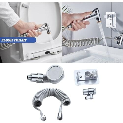 Hand Shower Sink Spray, Hair Washing Faucet Rinser, Portable Pull Out Shampoo Sprayer, Handheld, Quick-Connect/Recoil Hose