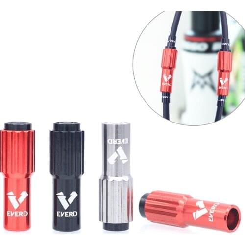 2pcs Road Bike Gear Cable Adjuster Ferrules Inline Gear Derailleur Length Screw Barrel MTB Bike Brake Cable Gear Shift Connector