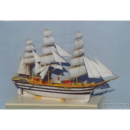 High quality Italy Amy Lee brother Weiss Pucci, a tall ship 3D Paper Model Kit