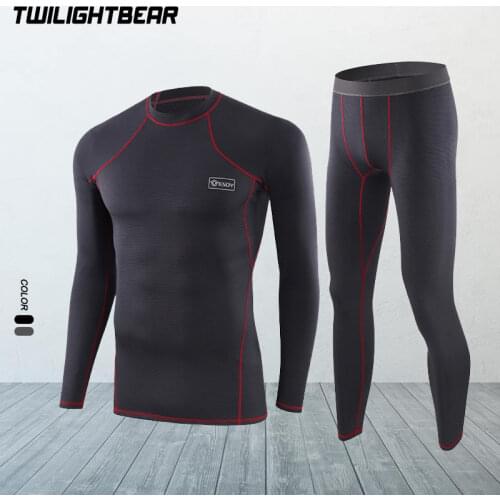 Winter Thermal Underwear Suit Men Women Warm Breathable Sport Tactical Underwear Set Men Elastic Quick Drying Long Johns AJ158