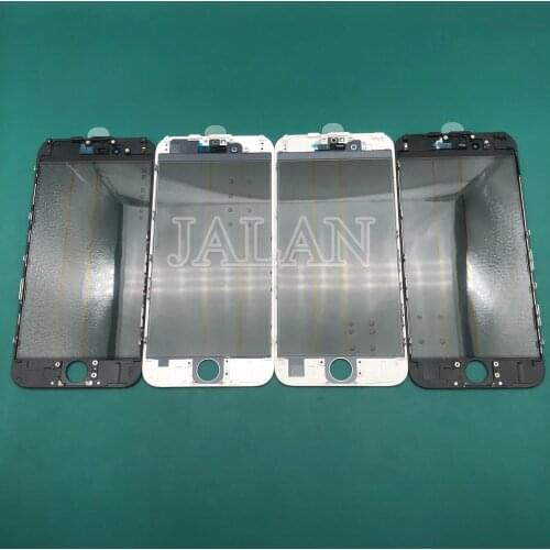 2PCS 4 in 1 Glass+Frame+Oca+Polarizer For iP 5 5S 6 6P 6S 6SP 7 7P 8 8P Lcd Touch Repair Mobile Phone Glass Replace