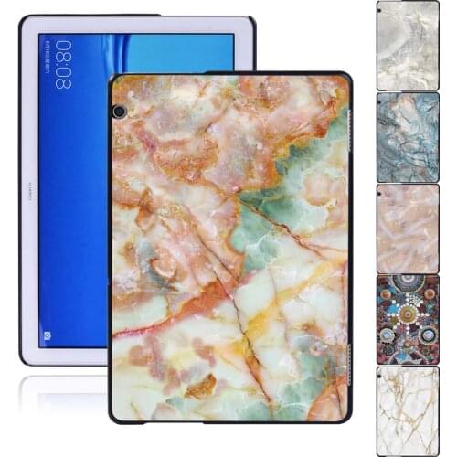 Case For Huawei MediaPad M5 10.8"/T3 8.0 /T3 10 9.6"/T5 10 10.1"/M5 Lite 10.1 Plastic Casual Tablet Back Shell