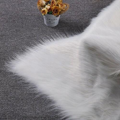 12cm long plush fabric artificial fur fabric diy materials mat animal doll handmade fabric faux fur fabric 165x50cm