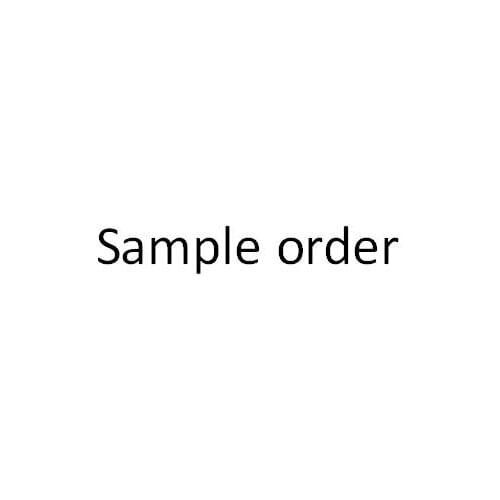 Customized sample order cost