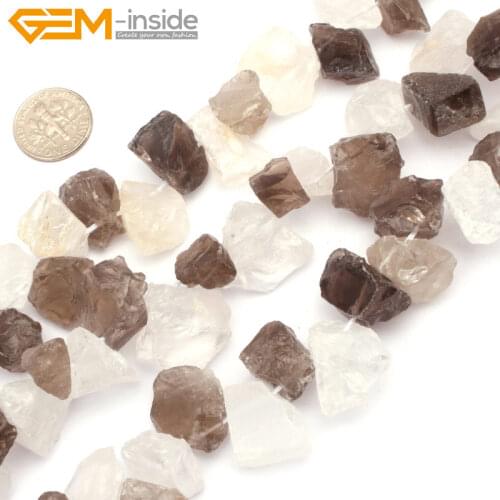 Stone 8-18mm Top Drilled Beads Large Freeform Original Quartz Beads For Jewelry Making Bracelet Necklace 15inch DIY