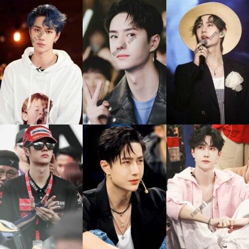 Canvas Painting Actor Wang Yibo Chen Qingling Wall Art Nordic Posters and Prints Decor Pictures for Living Kids Home Decoration