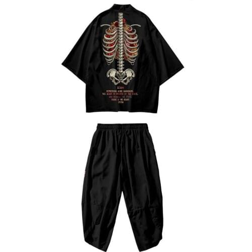 New Fashion Brand Fashion Seven-point Sleeve Loose Printed Cardigan Painted Heart National Fashion Robe